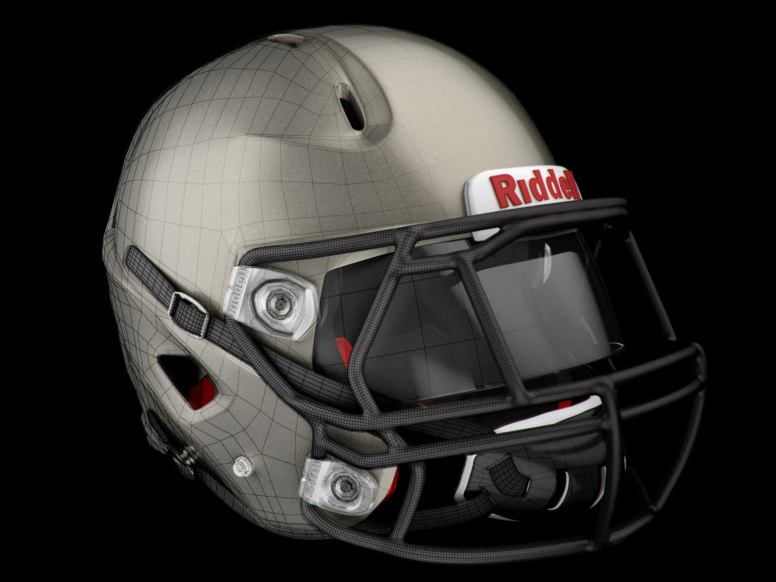 Riddell 360 Football Helmet — lukx CGI