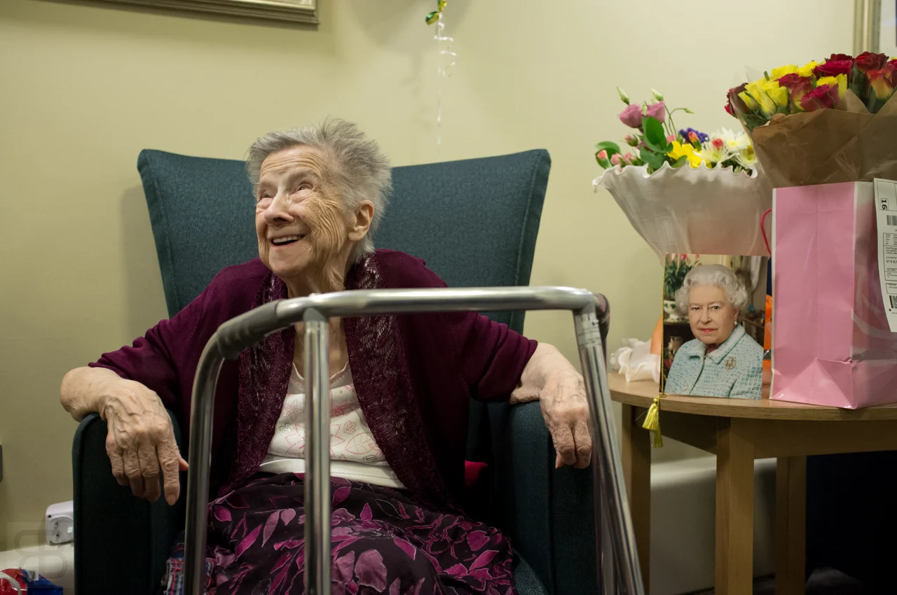 Grandmars 100th Birthday...