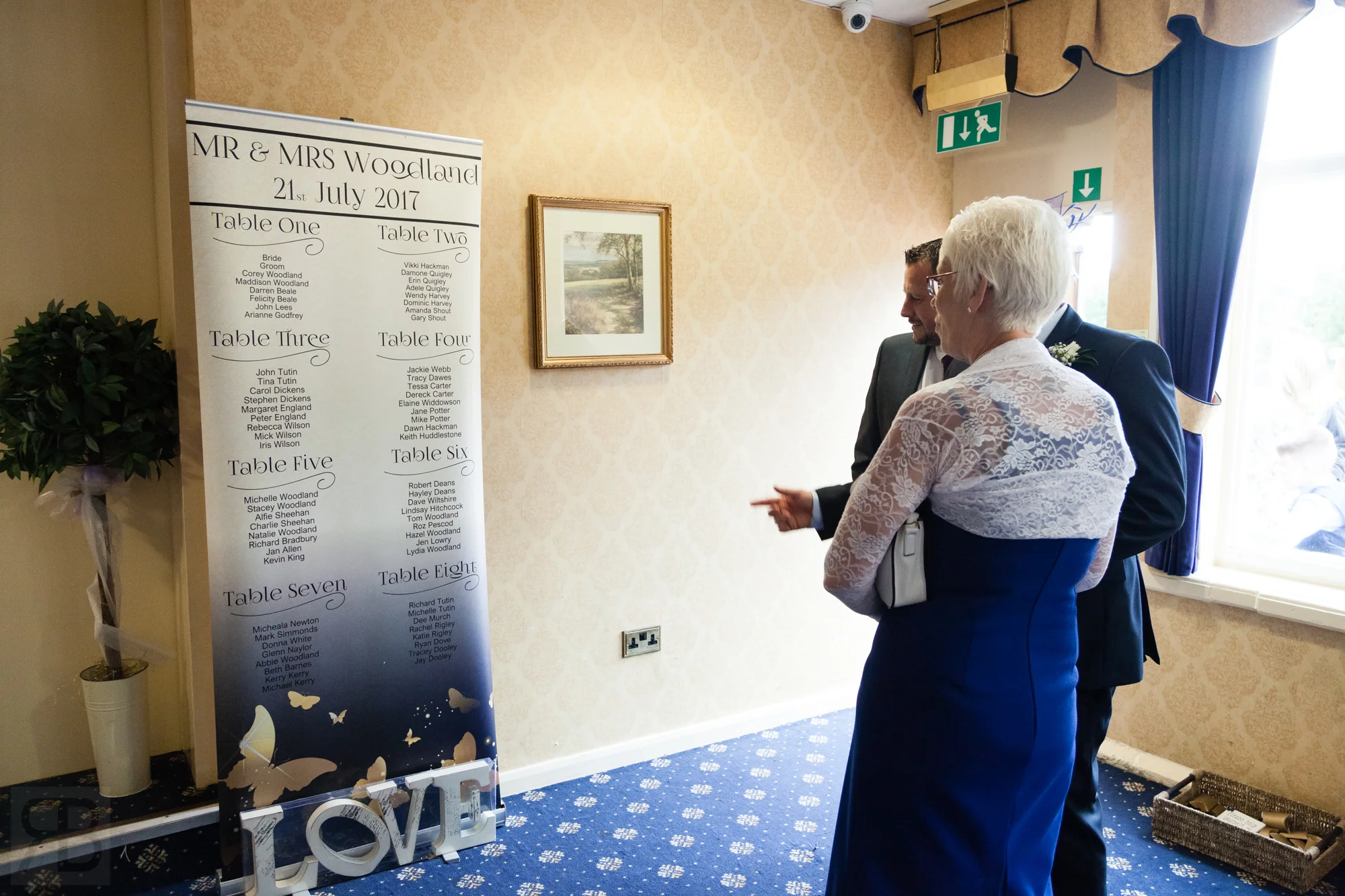 Mr & Mrs Woodland - July 2017 Wedding