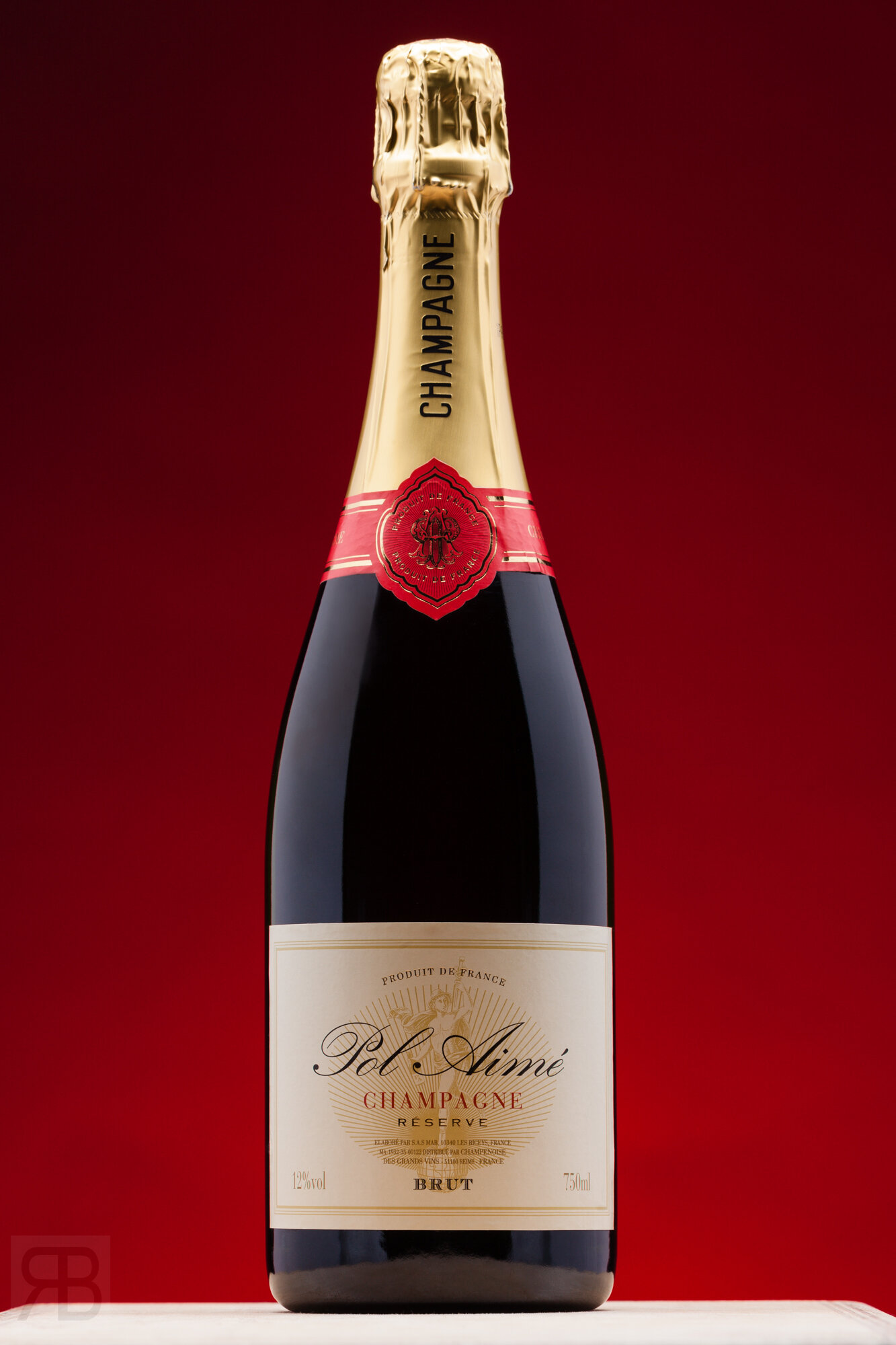 Product Photography - Champagne Bottle