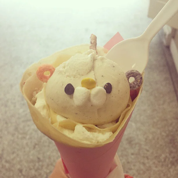 Crepe in Japantown!