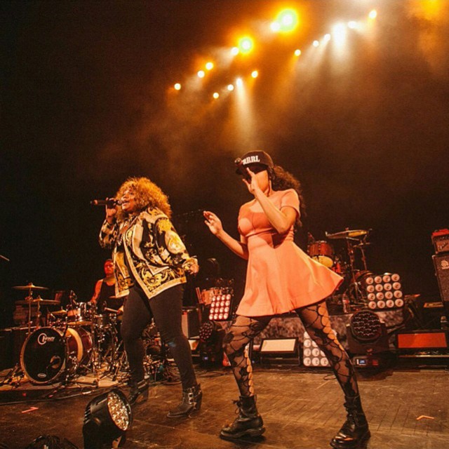 Lizzo (on left) and Sophia Eris Photo via Sophia Eris