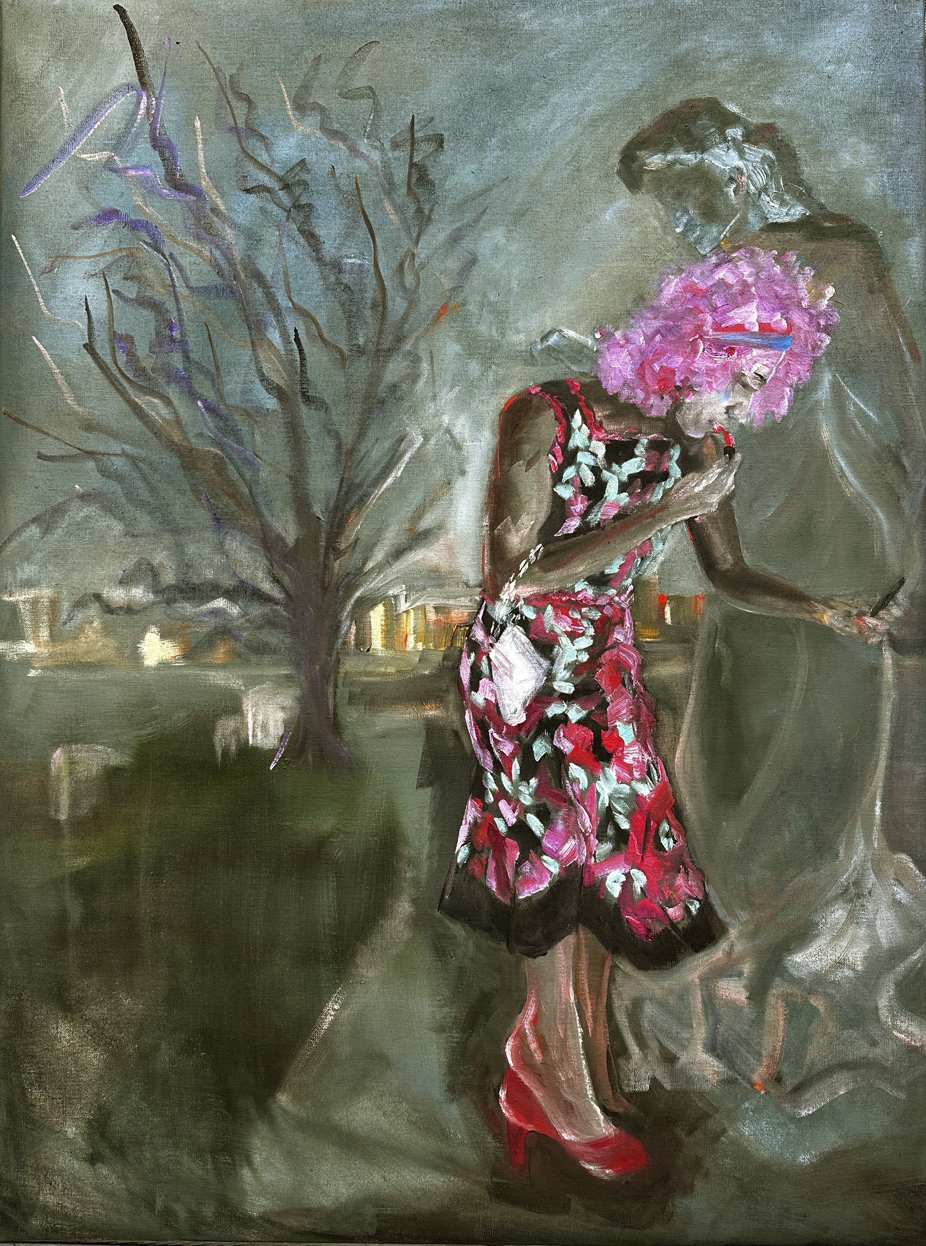  The Dance_30” x 40”_oil on linen_POR 