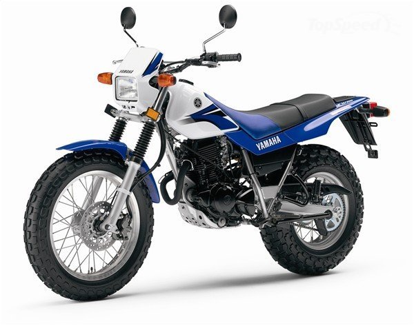Stock TW200 photo. 