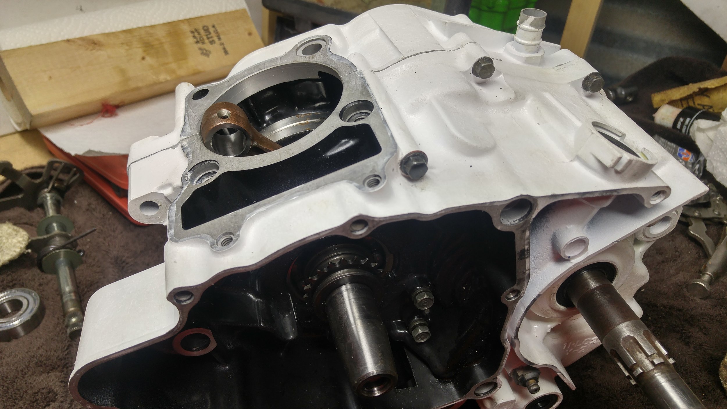 .99 cent part stands between this and a complete engine.
