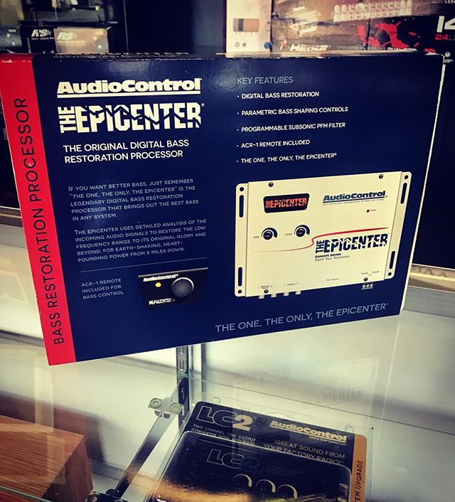 Hear your music the way it should be heard. AudioControl epicenter brings out the best bass in any system. 
All AudioControl items on sale now!  Call for pricing 708.474.6625 
#audiocontrol #epicenter #lc2 #caraudio #bass #forzacustoms