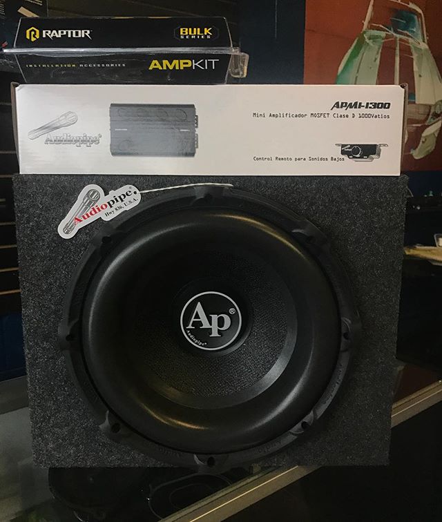 Audiopipe's TXX-BD2 delivers powerful bass, they can handle up to 750 watts RMS. Get your package deal now for only $349.00! 
#caraudio #audiopipe #bass #subs #forzacustoms