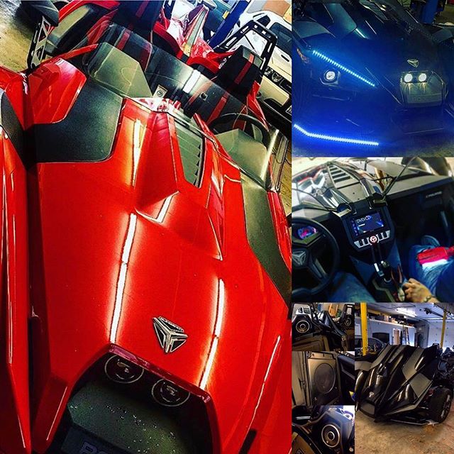 Let us customize your toy! Anything from audio, lighting, or wheels. For more information or pricing call us at 708.474.6625 
#motorsports #aftermarket #slingshot #polaris #polarisslingshot #summertime #forzacustoms