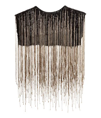                              beaded collar, $79.00 (purchase here)