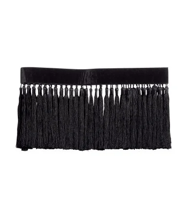                                velvet belt, $49.95 (purchase here) 