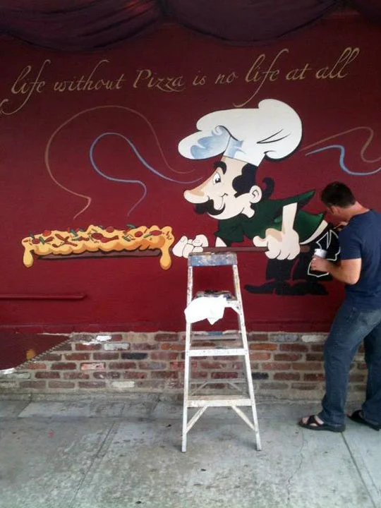 Trompe L'oeil Wall Murals in Pasadena CA Virginia Fair Studios