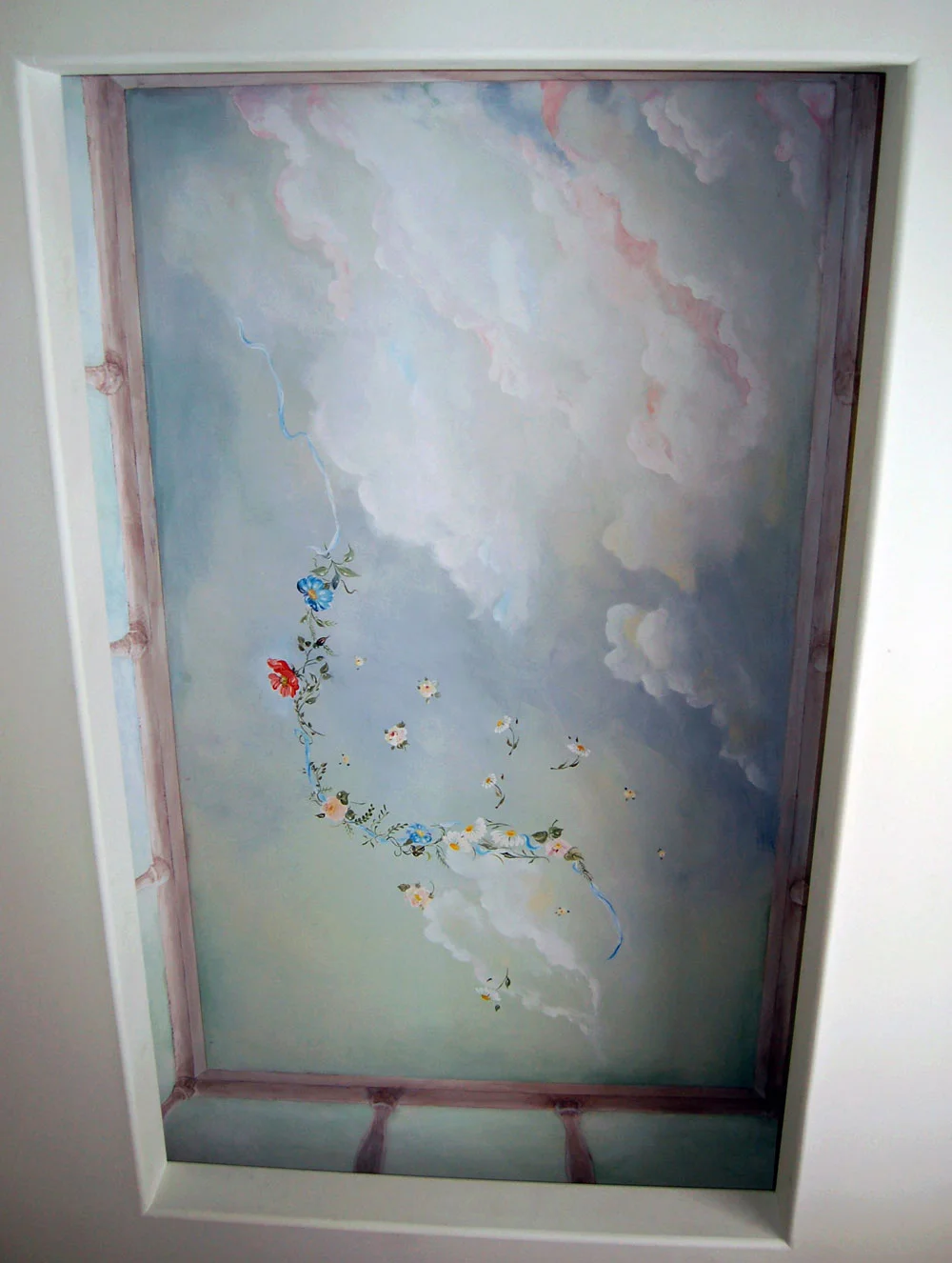 Trompe L'oeil Wall Murals in Pasadena CA Virginia Fair Studios