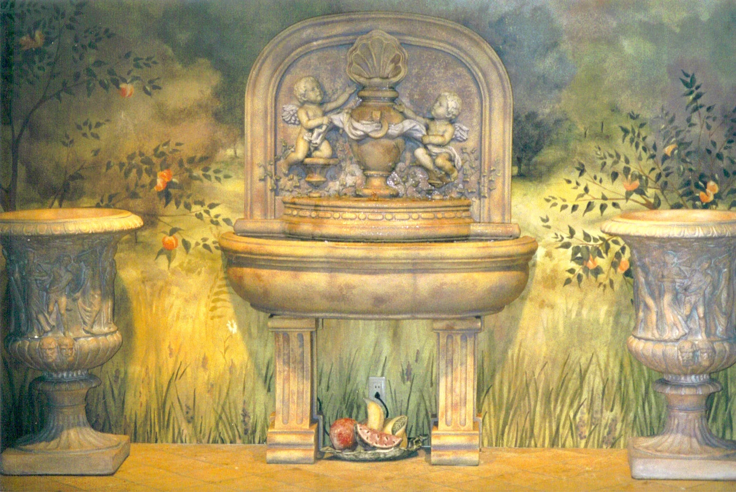 Trompe L'oeil Wall Murals in Pasadena CA Virginia Fair Studios