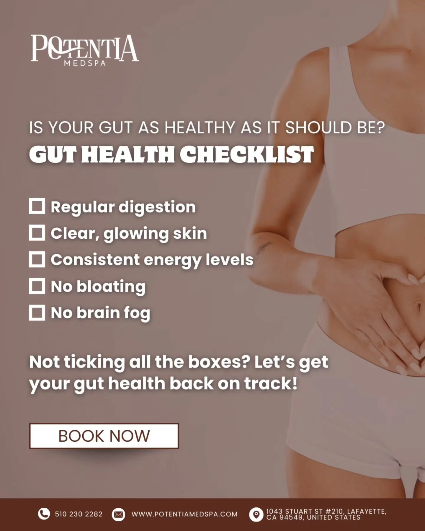 🌿 Your Gut Health Impacts More Than You Think! 🌿

Did you know your gut plays a key role in digestion, energy, skin clarity, and even mental clarity? If you&rsquo;re dealing with bloating, fatigue, or brain fog, it might be time to give your gut so