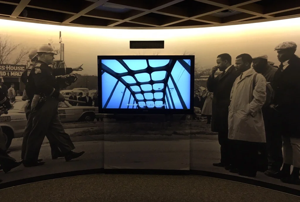 Display at the Lowndes County Interpretive Center. Every single American should visit this.
