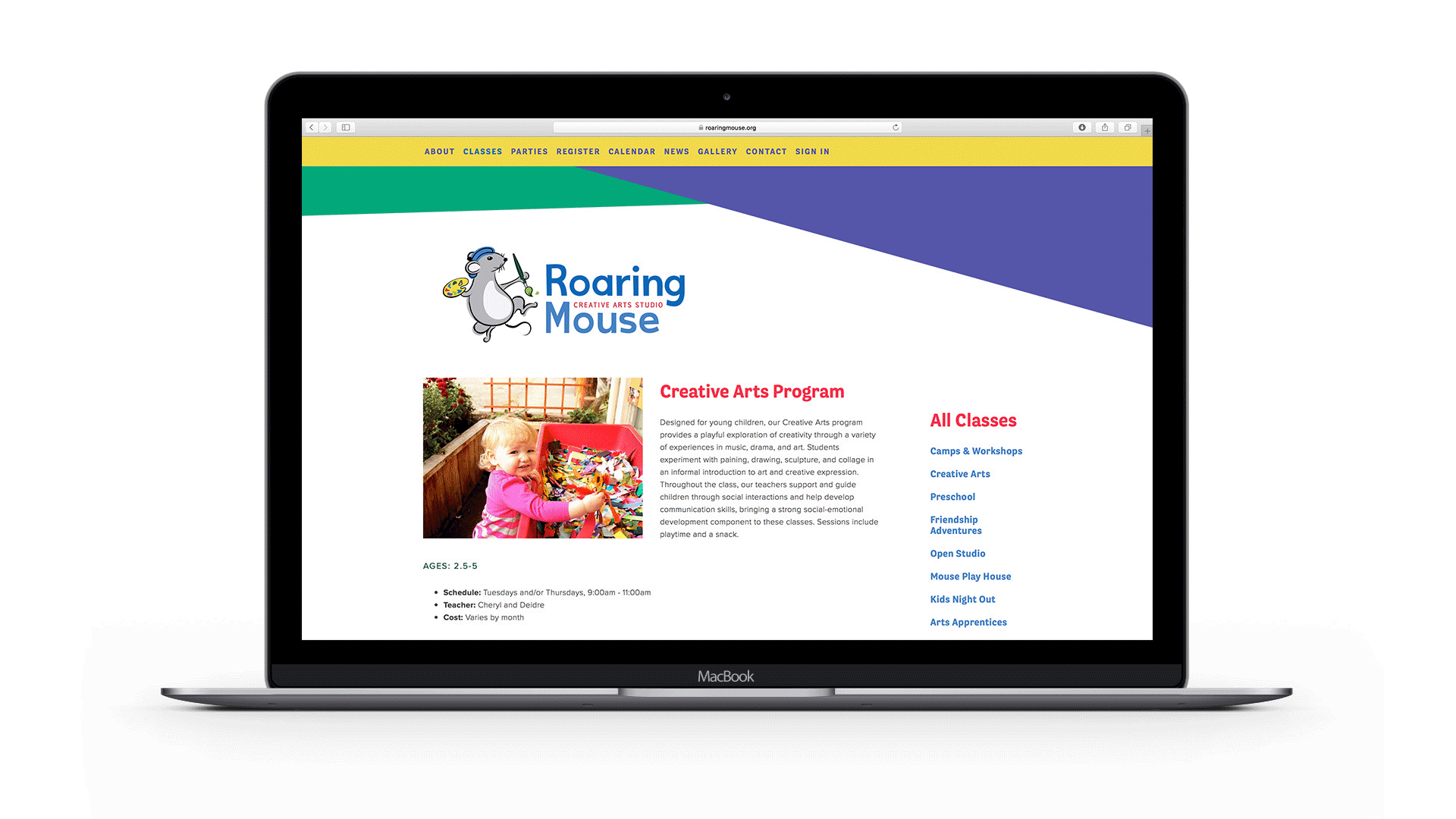 Website Design and Development