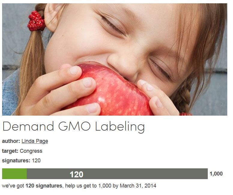 Petition #8: Demand GMO Labeling