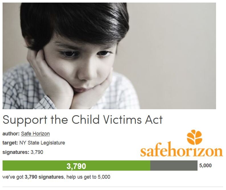Petition #54: Support The Child Victims Act