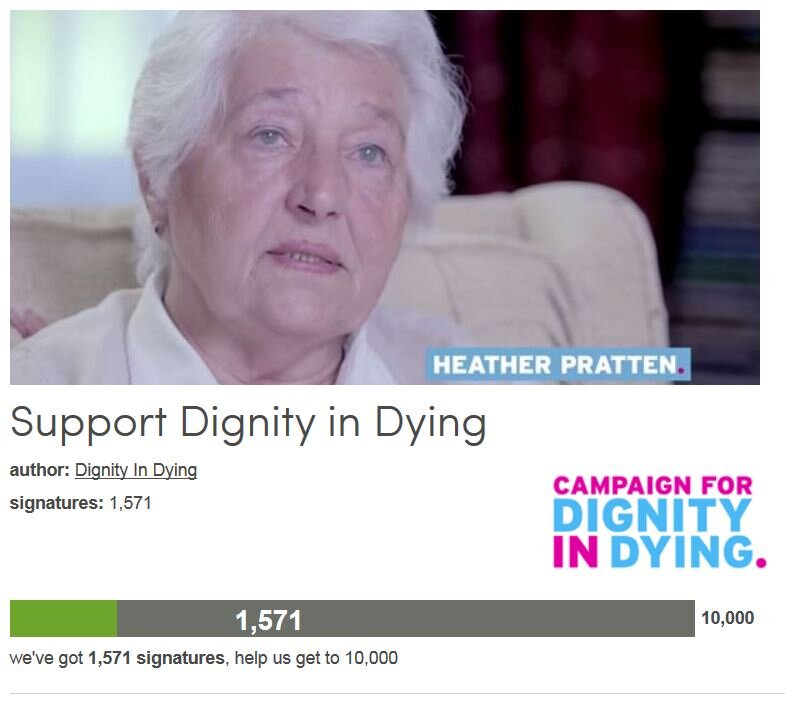 Petition #94: Support Dignity In Dying