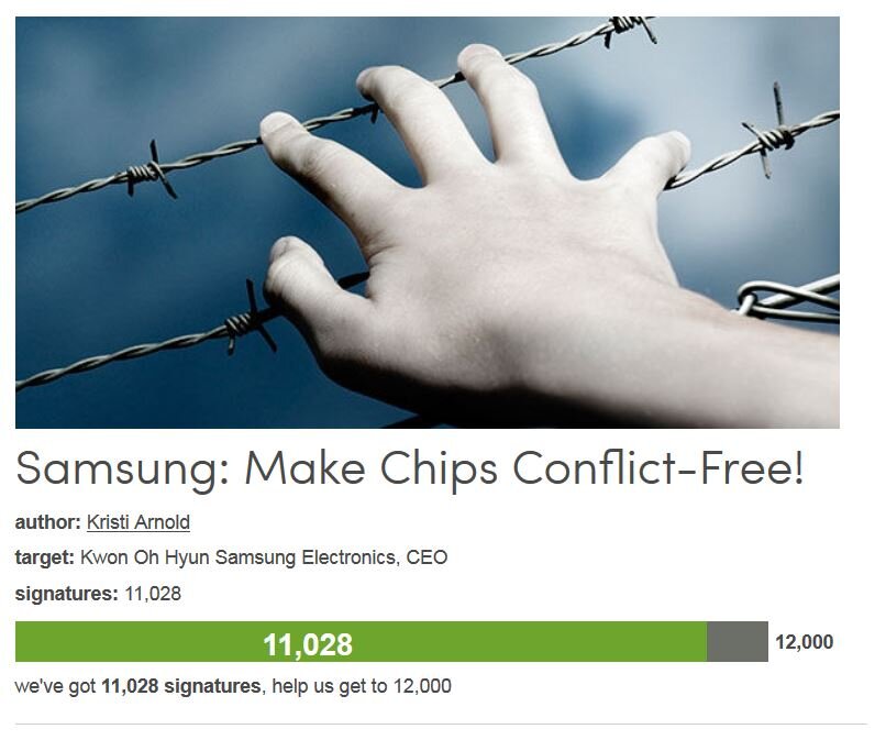 Petition #241: Samsung: Make Chips Conflict-Free!