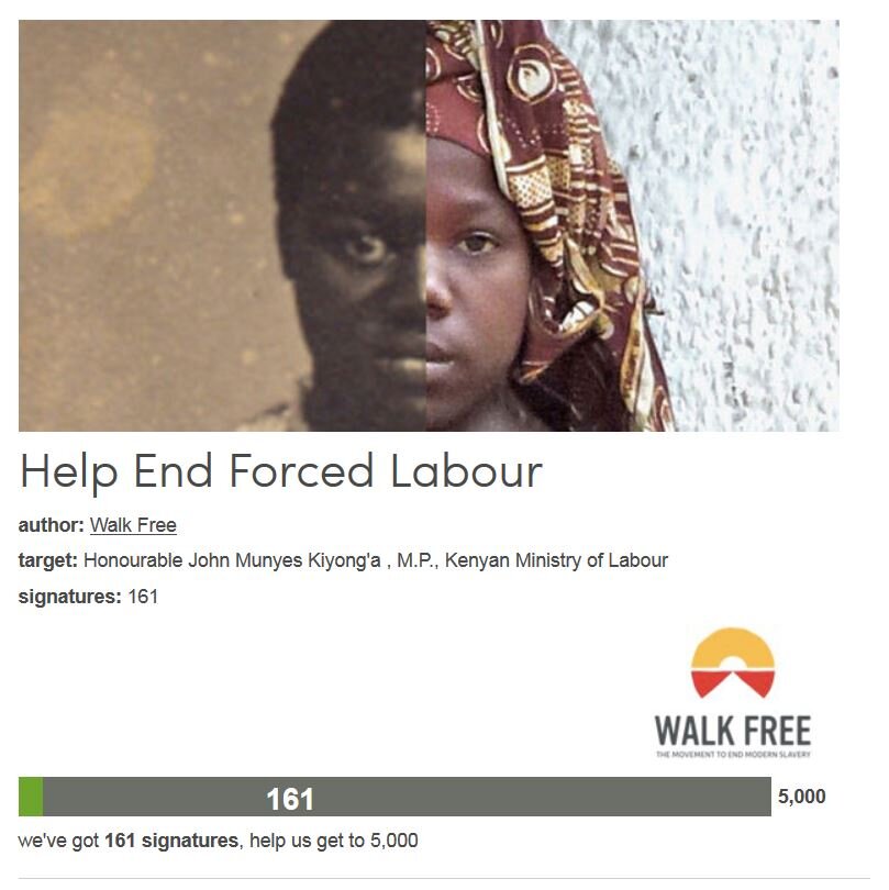 Petition #274: Help End Forced Labour