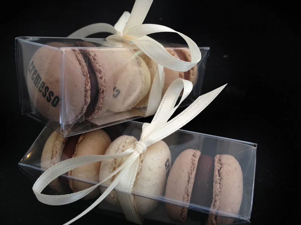 3er Geschenkbox mit Logodruck