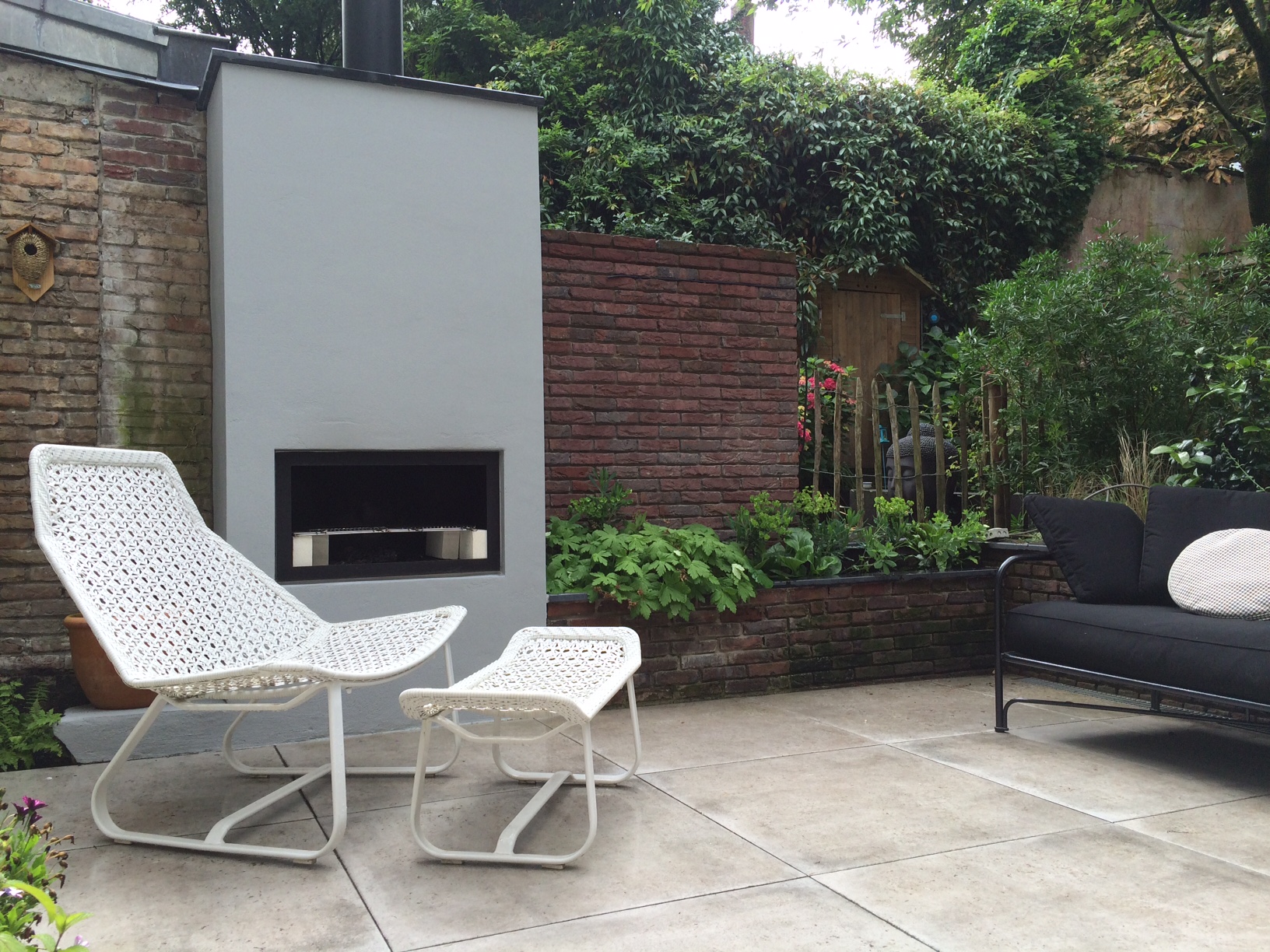 Tuinontwerp grachtentuin Amsterdam