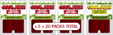 Cool Jerk 20-Pack Monthly Subscription: Choose Your Own Flavors