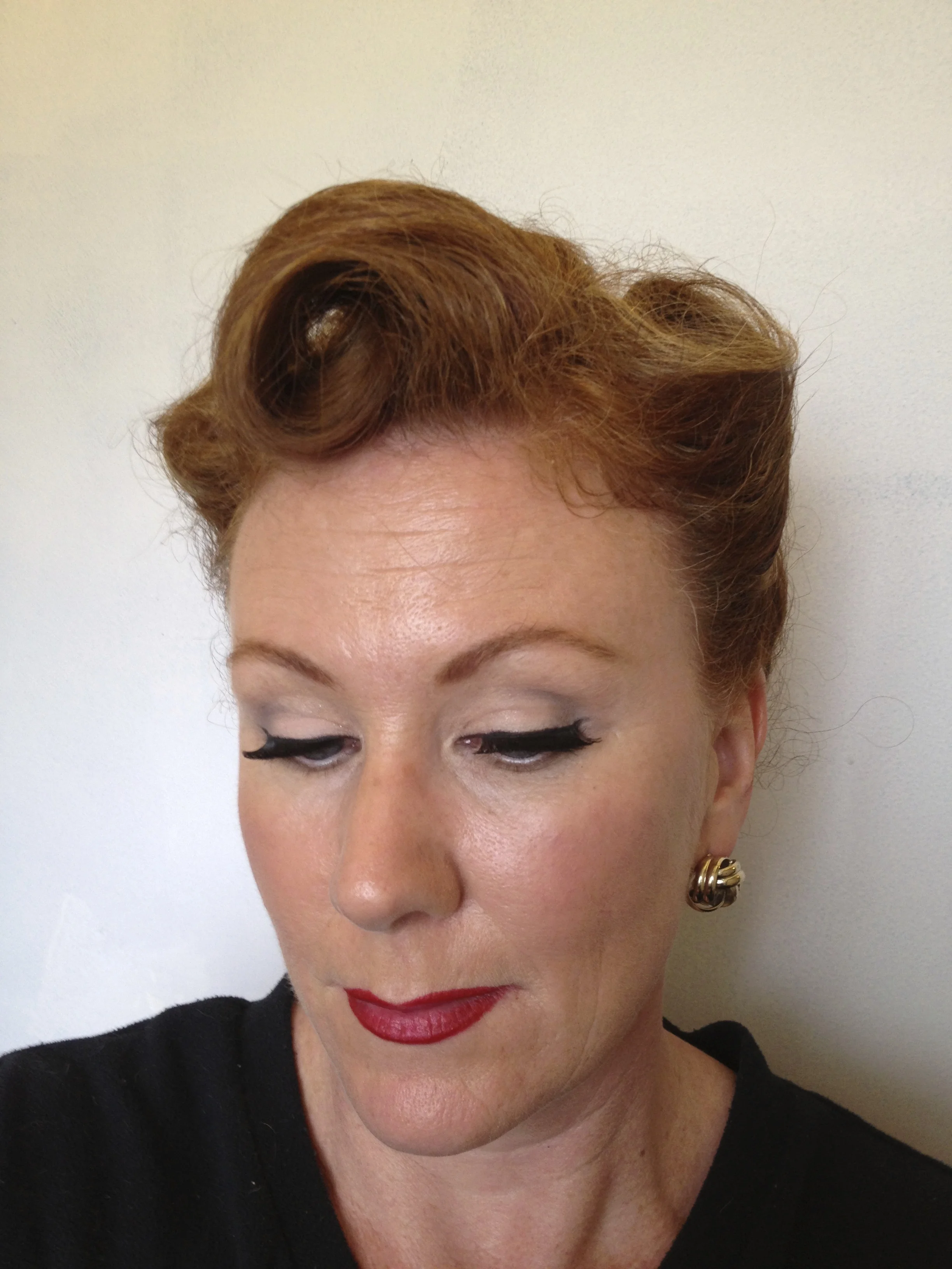 1940's hair & makeup
