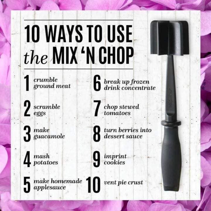 Pampered Chef - Just a few reasons why the Mix 'N Chop has been a customer  favorite for 10 years. Get yours