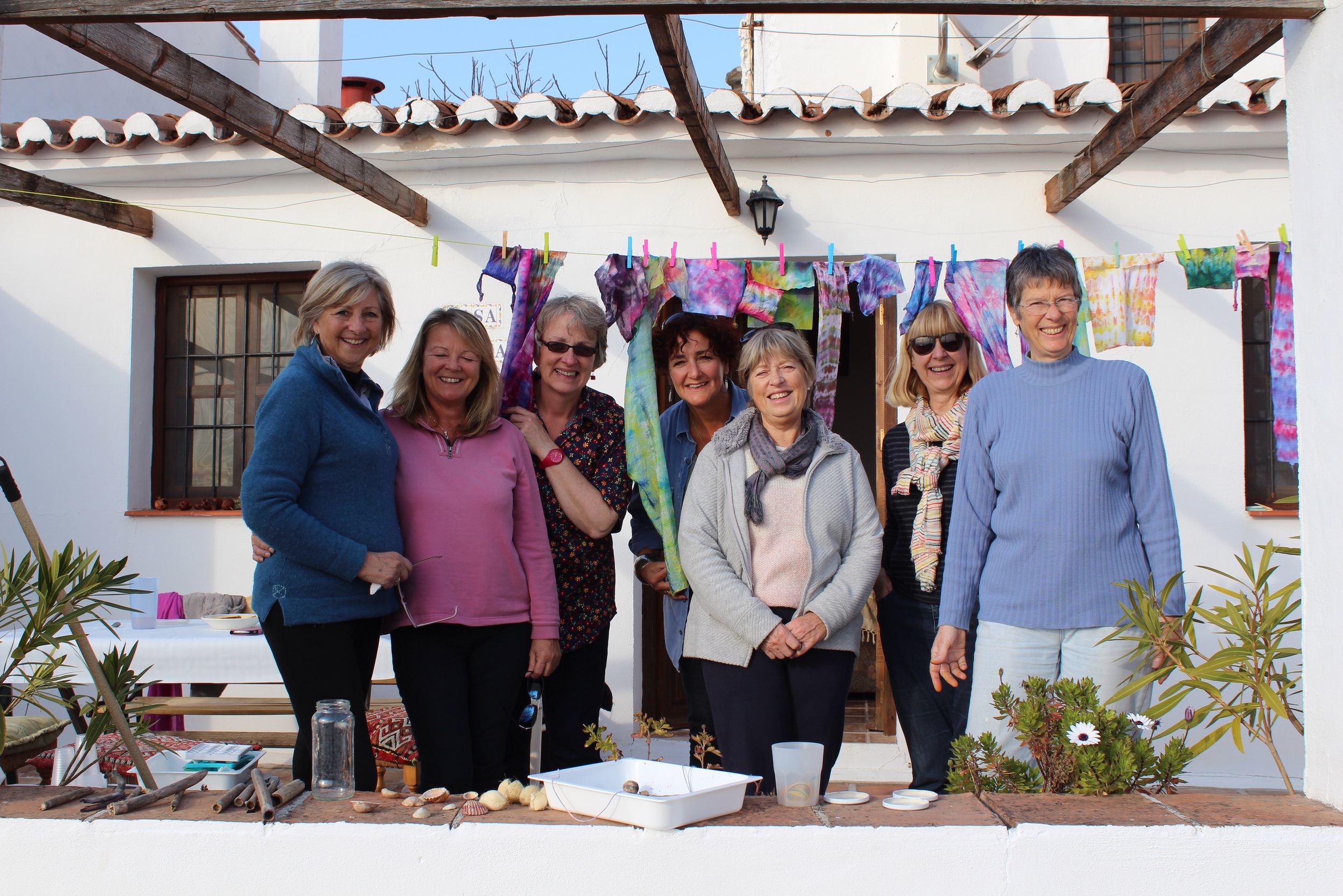 Penny, Sue, Morag, Catherine, Angela, Anne and Sara
