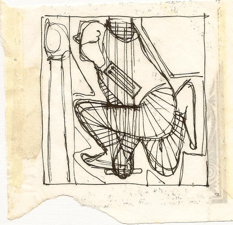 The original concept sketch for the “Mandanglin’”