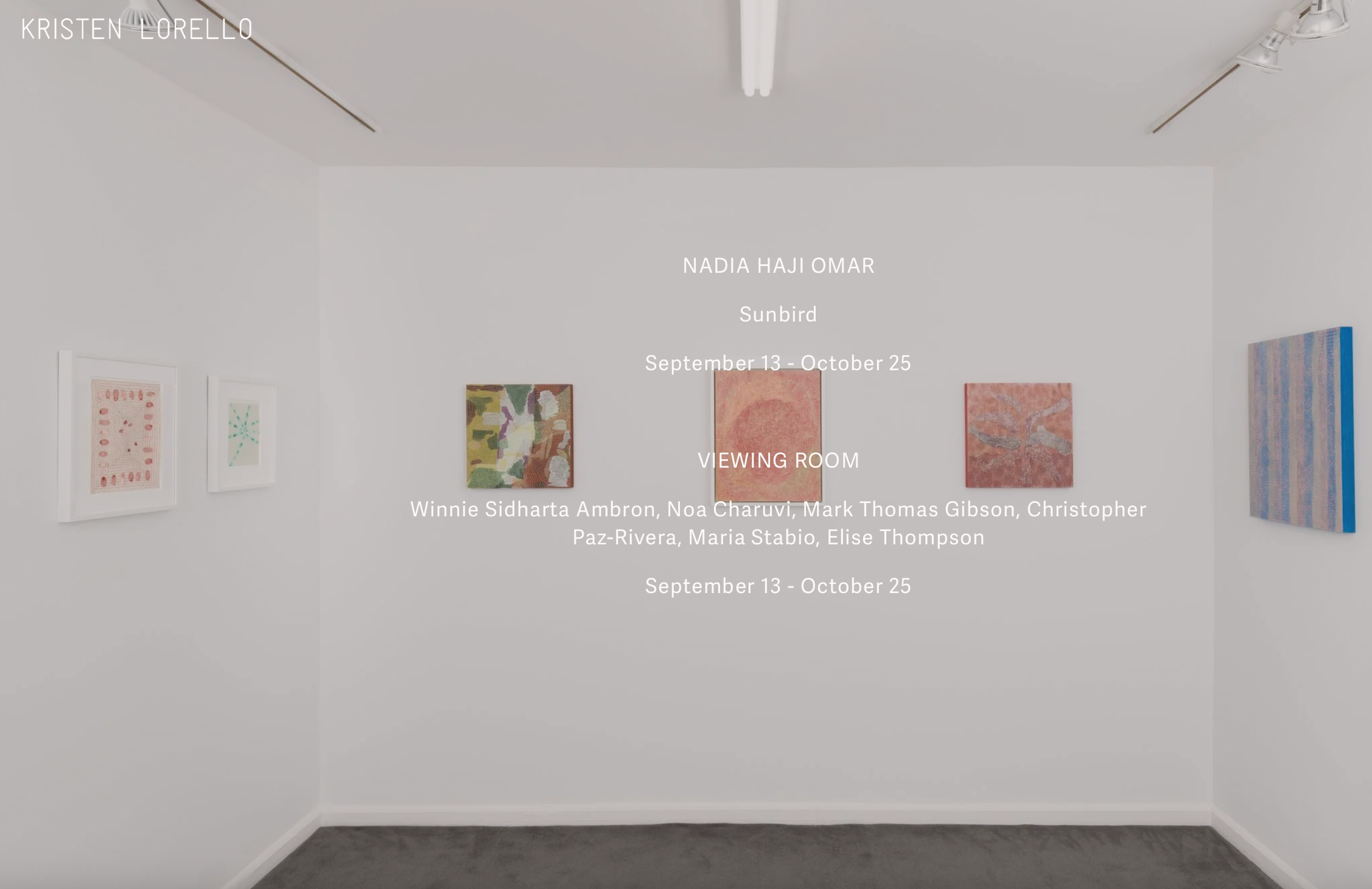    Sunbird   at Kristen Lorello, New York, NY on view September 13 - October 25, 2025 