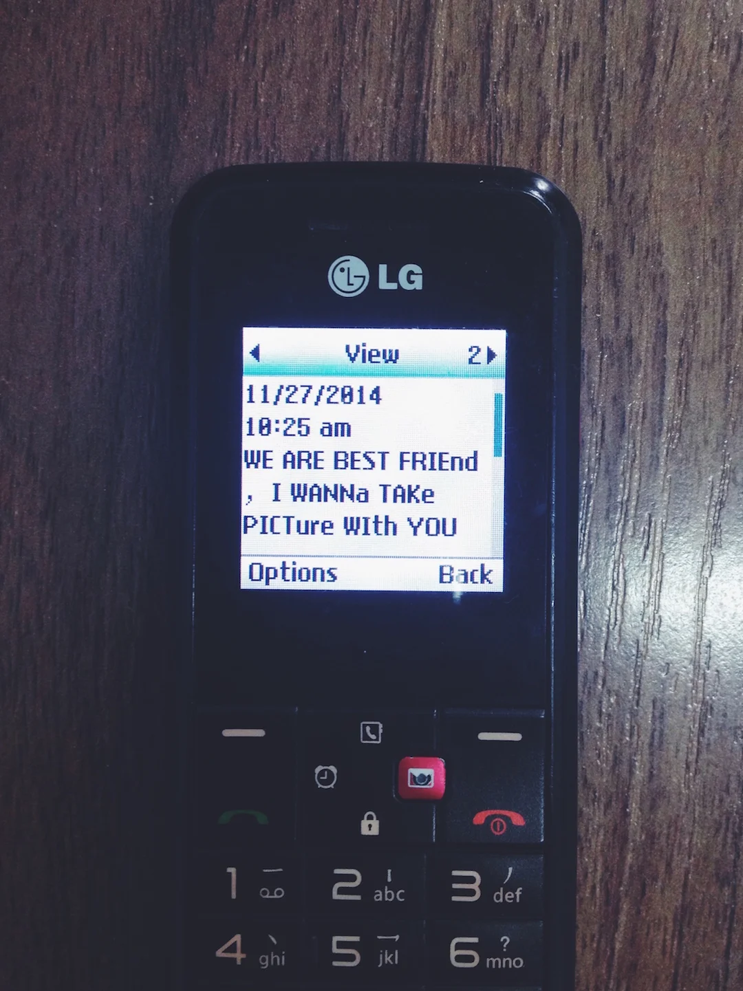 Because we are such close friends