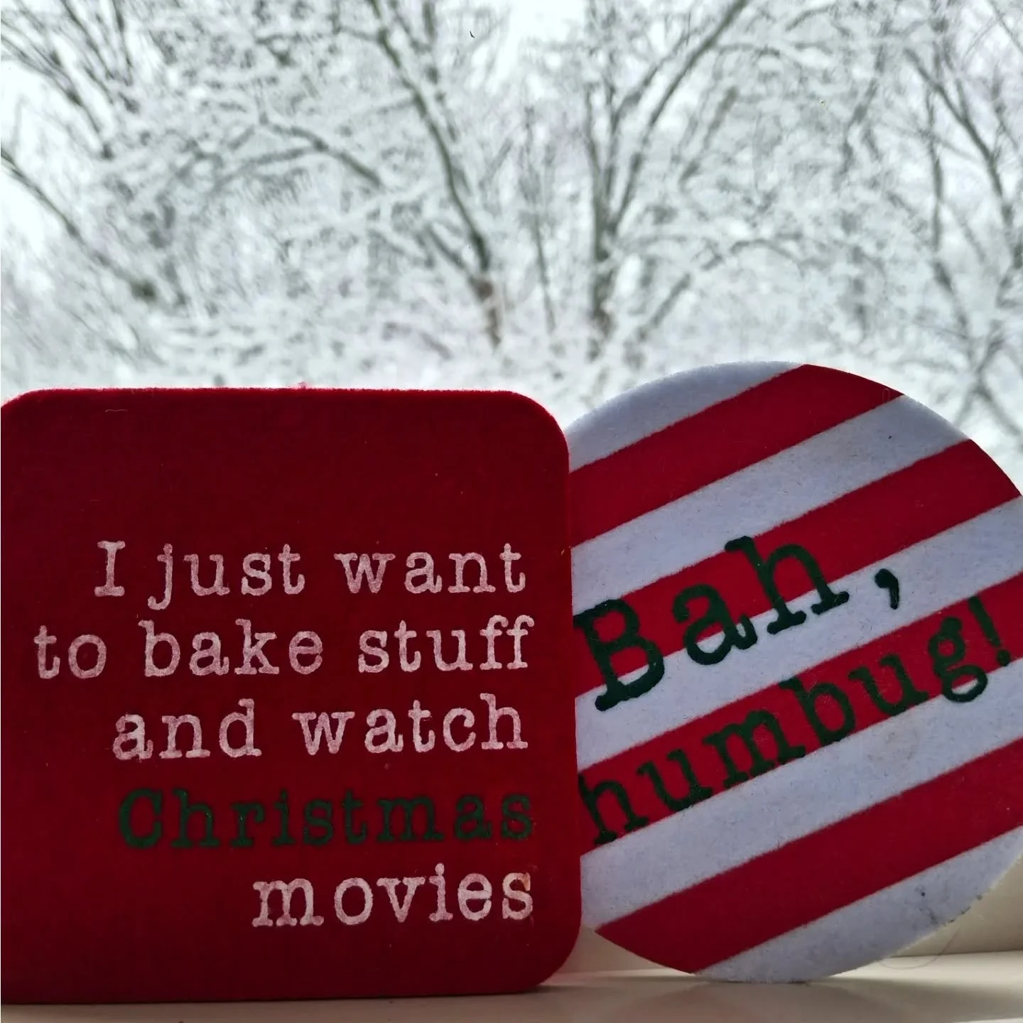 It's a beautiful snow day in Louisville - and one of us is singing Christmas carols, has a fake fire on the TV, and loves the hourly tune from the holiday clock! While the other person... not so much lol! Which one are you and/or your significant oth