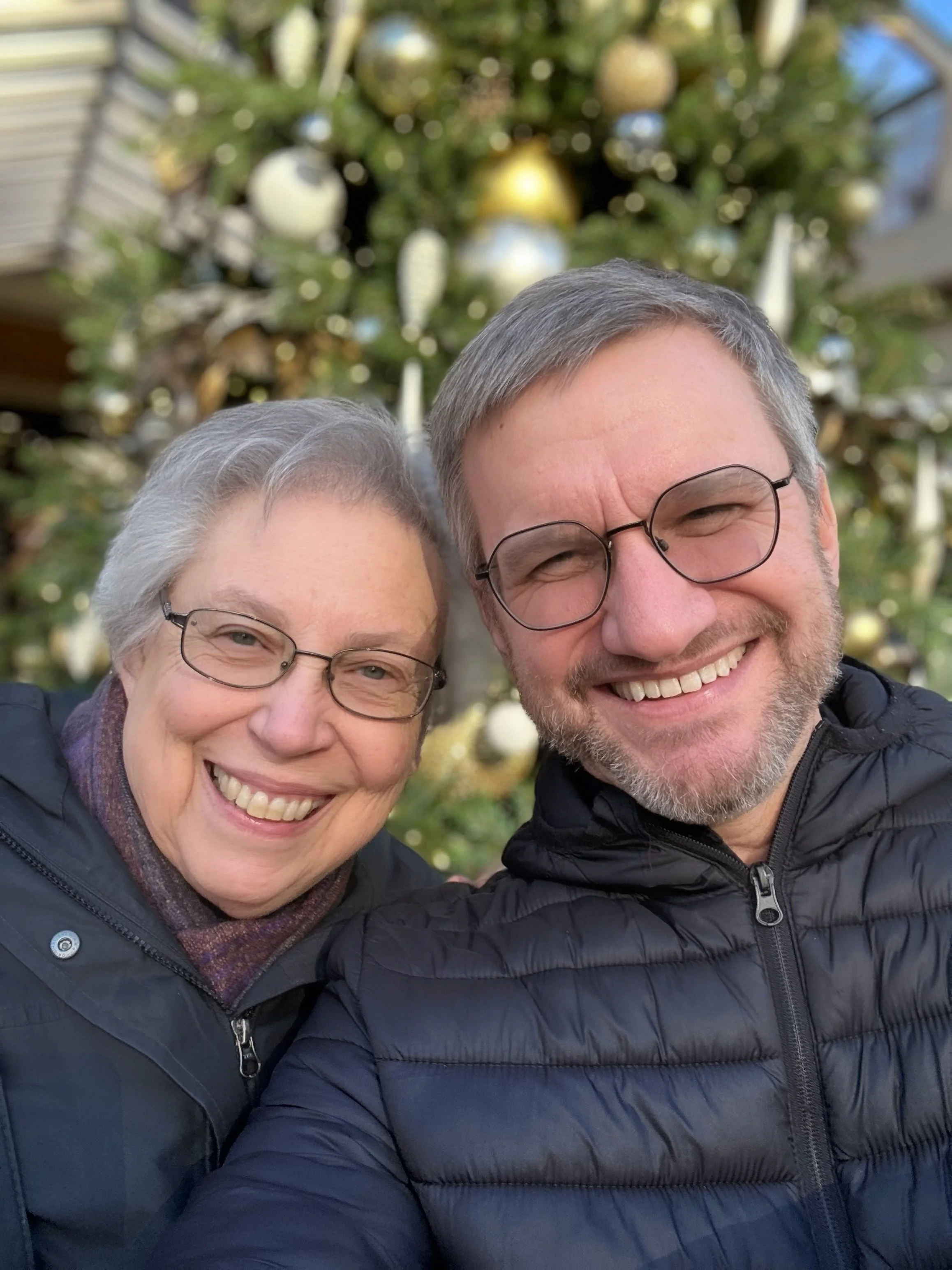 Judith and Kurt, December 2023