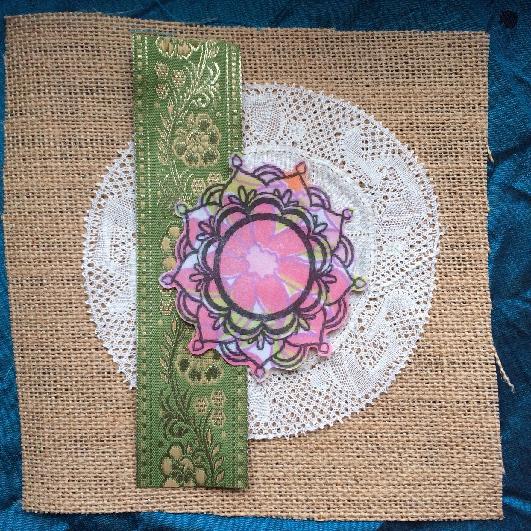 Playing with layouts for prayer flags