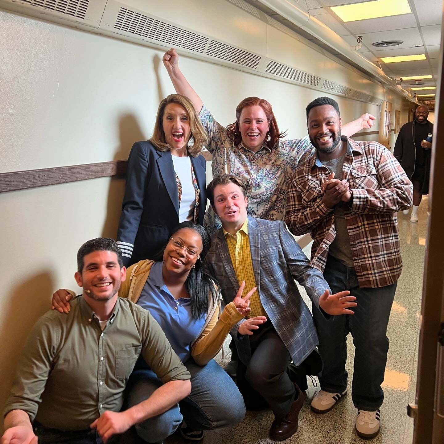 Today was a sort of Screech In 💙💛 
Team Standby had their first full dress rehearsal and it was an absolute blast! 

Dreams do come true y&rsquo;all. Keep believing! ✨

&mdash;&mdash;
@wecomefromaway #wecomefromaway #comefromawaytour #iamanislander