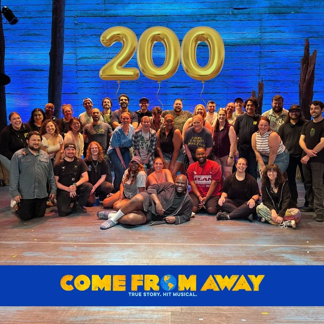 Show 2️⃣0️⃣0️⃣ on The Rock!! 
@wecomefromaway 

(And my birthday!)

&mdash;&mdash;
#weallcomefromaway #comefromawaytour #actorontour #broadwaynationaltour #200performances #actorsofinstagram #singersofig