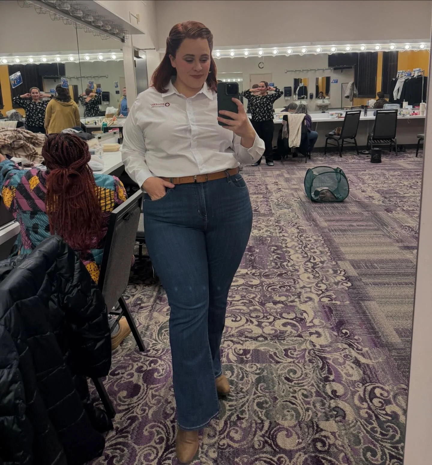 🎤 (Not) Sorry I&rsquo;m New!

&mdash;&mdash;
Janice Debut 1/9/25 ✨ 

It was a whirlwind. It was wonderful! Thank you to this amazing cast and crew for so warmly welcoming me into Gander and trusting me to report the news 💛💙

Shout out to @kaleidos