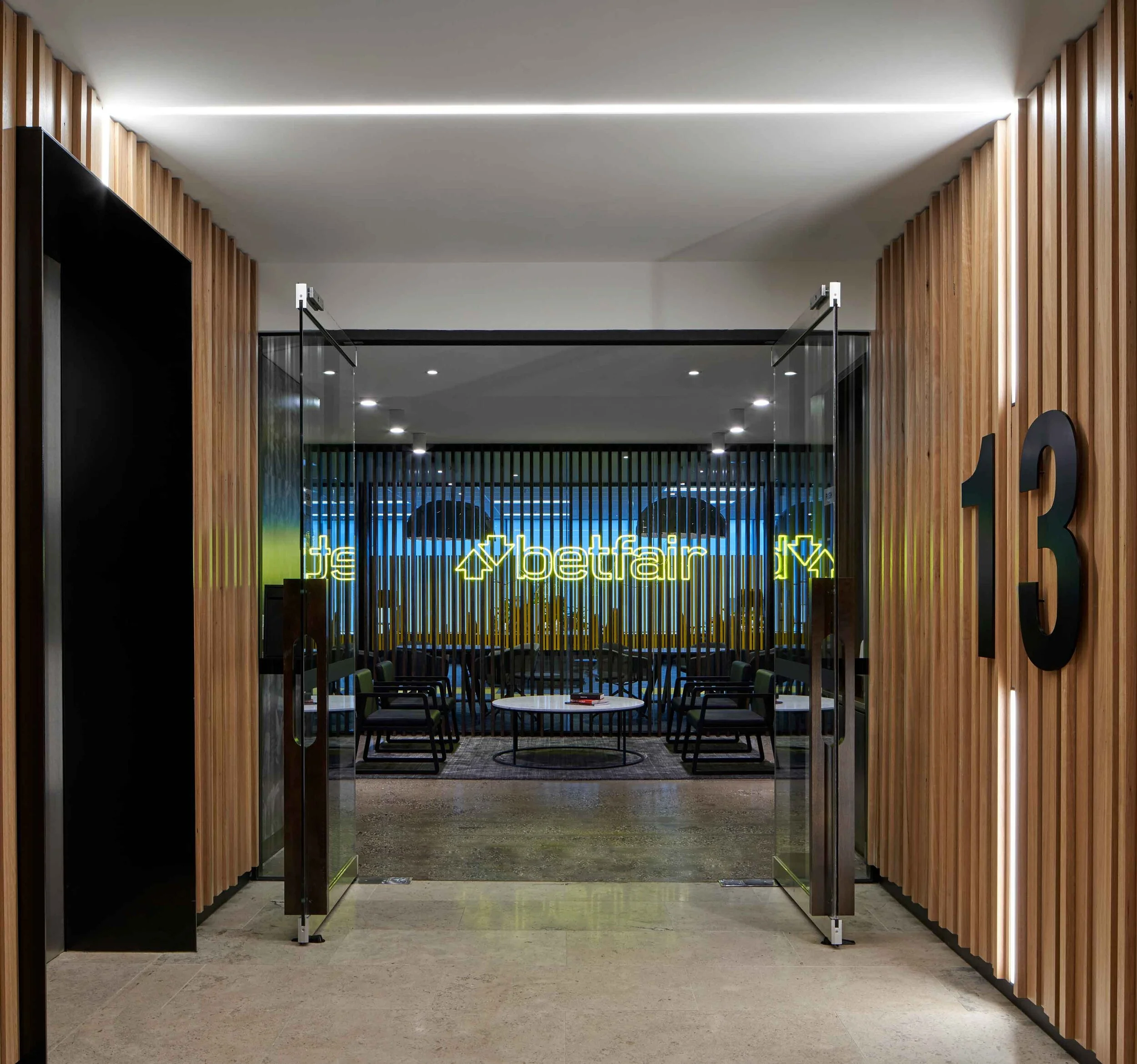 Betfair Office Elevator Area