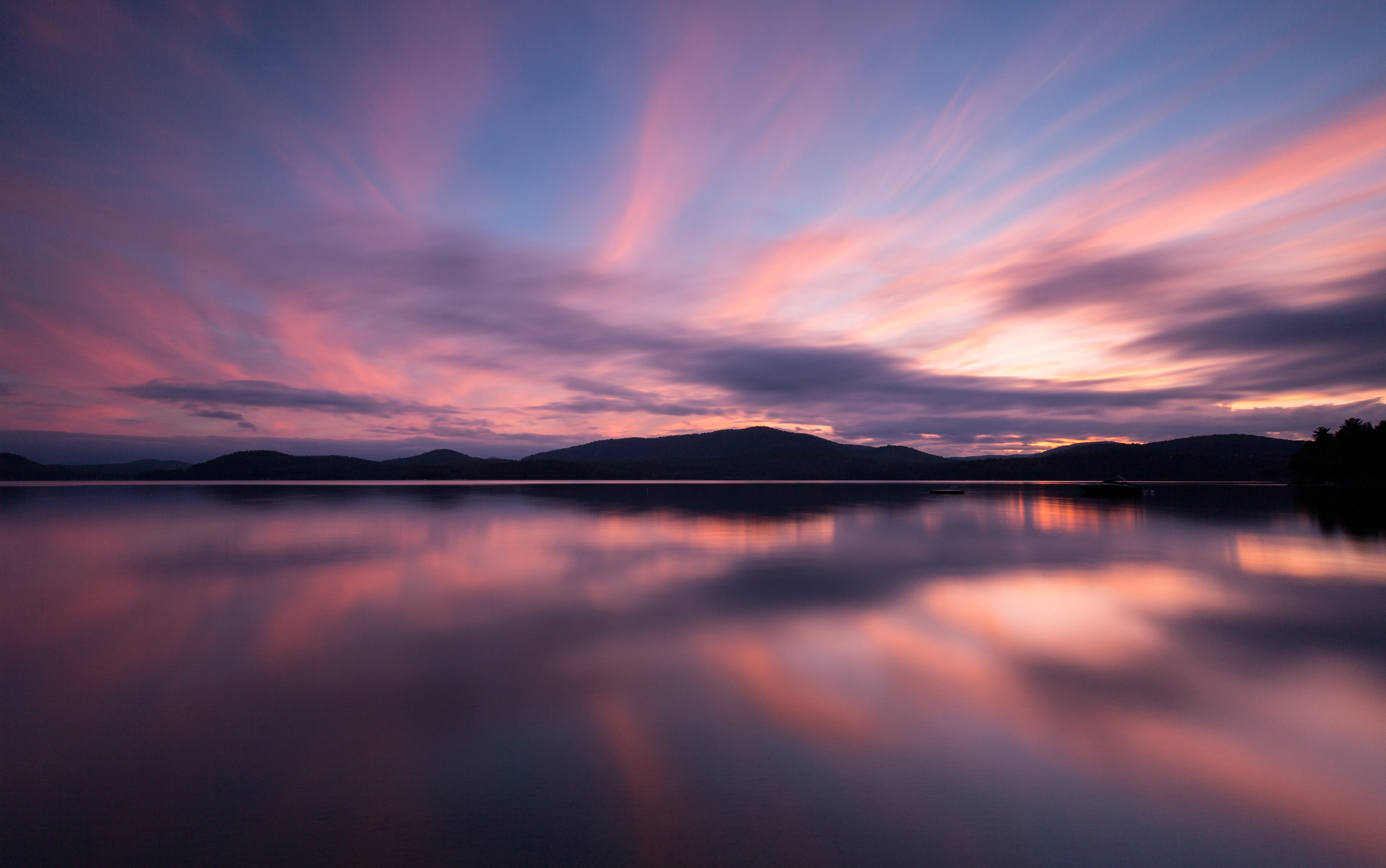 Schroon Lake sunset