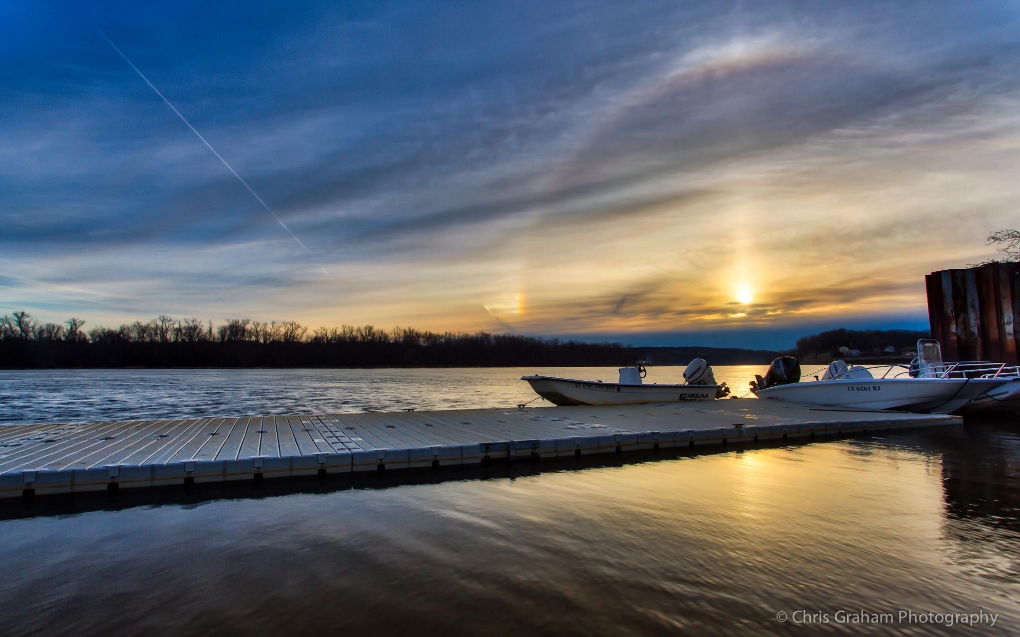 Ct River sun dog  