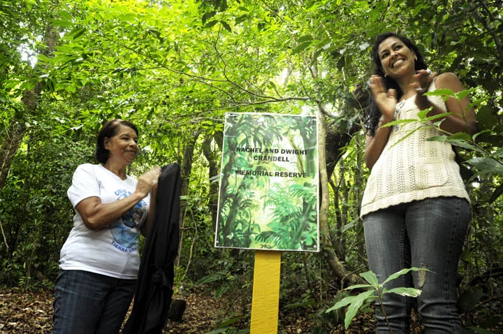 Inauguration of the Rachael and Dwight Crandell Memorial Reserve: