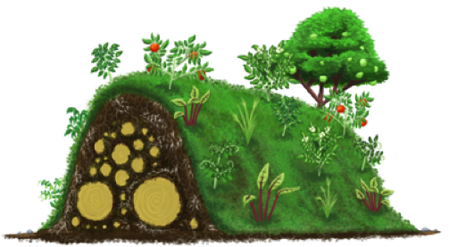 Hugelkultur in Monteverde