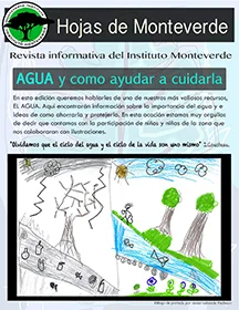 Hojas de Monteverde- Agua y como ayudar a cuidarla