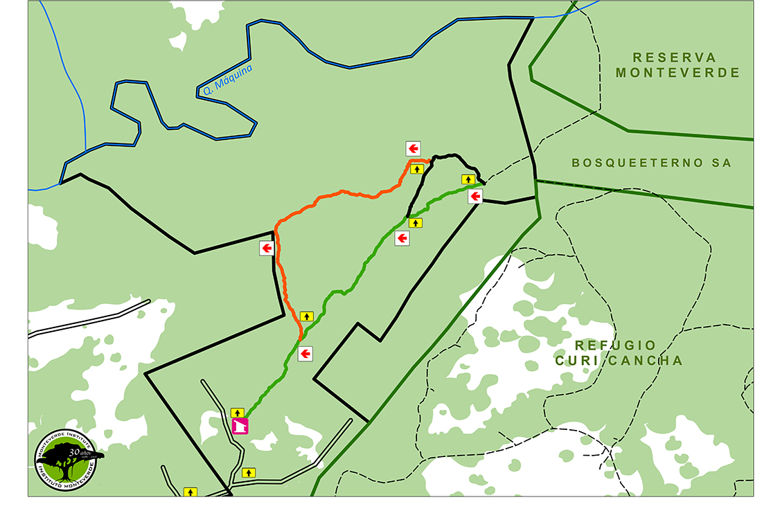 Crandell Memorial Reserve and neighbouring properties. 