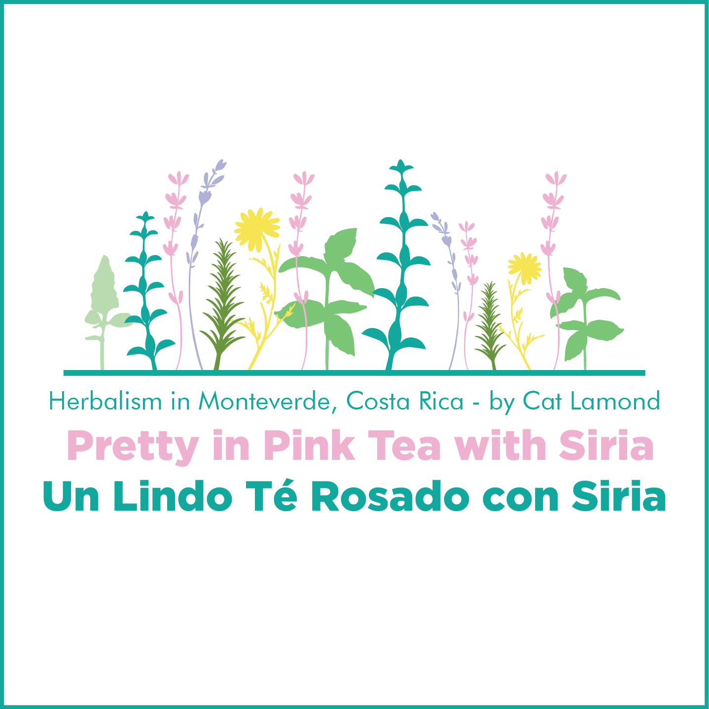 Pretty in Pink Tea with Siria (Un Lindo Té Rosado con Siria)