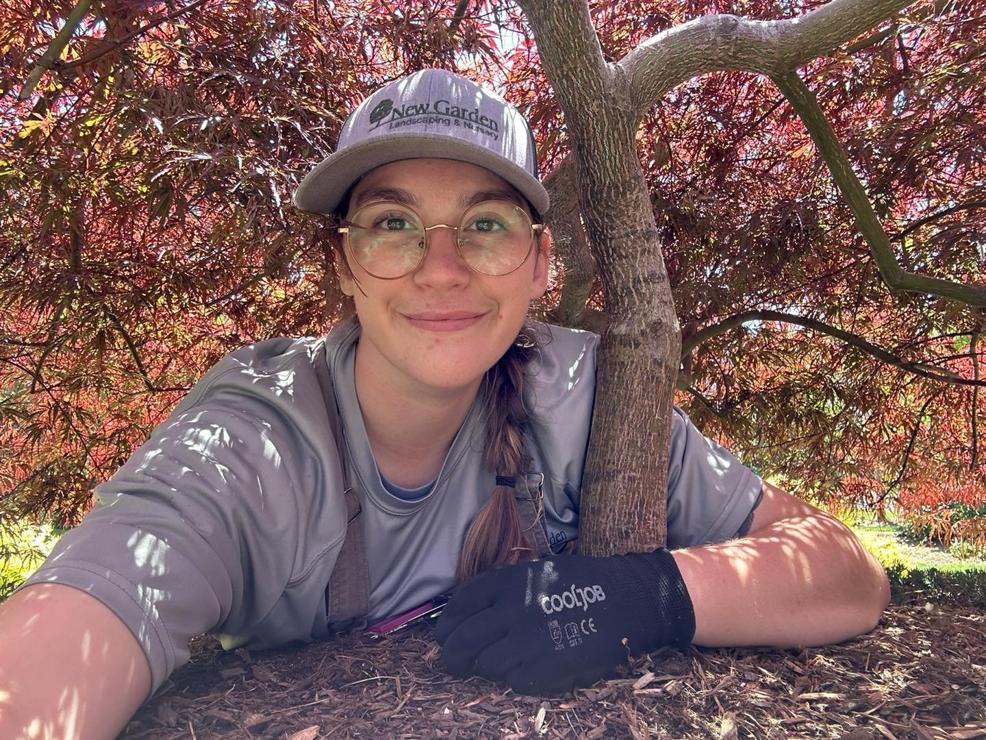 Celebrating Women in Horticulture week (5/27-6/3)  by shedding a light on some of the amazing women we have working at New Garden! Today's spotlight is Hazel Bost. 

Hazel worked a lot of short-term outdoors jobs, mostly with horses. She got to see a