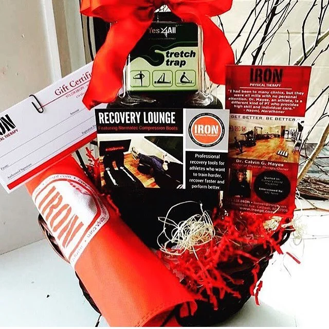 Recovery Lounge Gift Baskets — Iron Physical Therapy